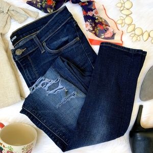 Hudson Distressed Krista Super Skinny